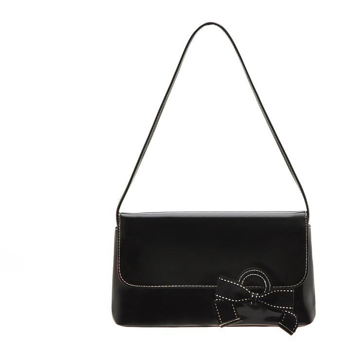 Vs297 Vv Small Elegant Black Patent Leather Handbag Purse Evening Bag Very Nice Drop Shipping ...