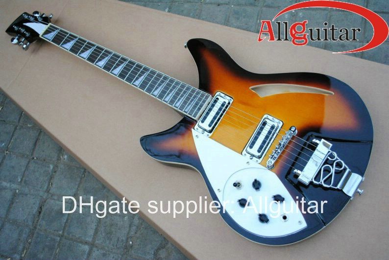 Left-Handed guitar 330 Model Semi-Hollow Body electric guitar