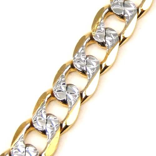 yellow white gold men and women gold bracelet chain