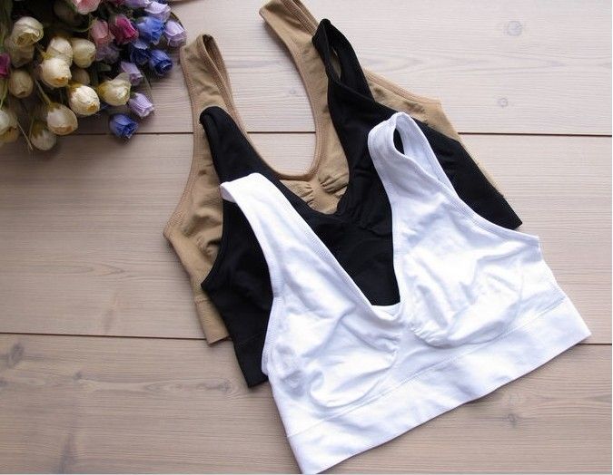 2017 High Quality Seamless Bra Microfiber Pullover Bra Body Shape Sport