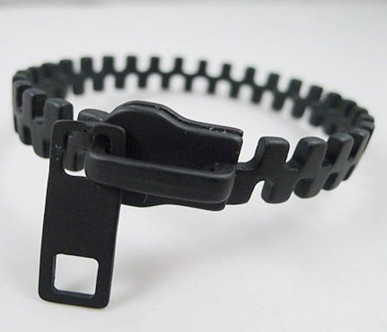 New Arrival vintage punk personality zipper bracelet Multicolor Stylish Women in stock xmas gifts 20pcs/lot
