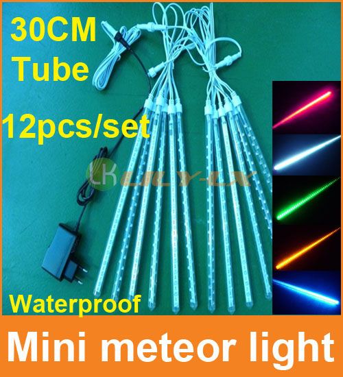 30cm Led Meteor Shower Lights With Driver Waterproof Christmas