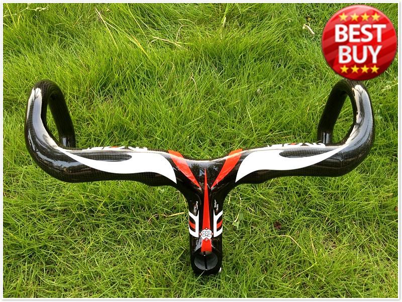 Full Carbon Most Black Bikes Handlebars Road Bike Integrate Handle Bar
