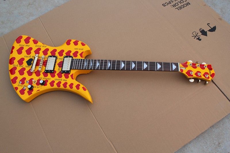 Free Ship New Bunny Solid Body Guitar 6 Strings Electric Guitars Jay