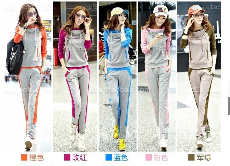 2012 new women's sportswear Leisure suit casual suit Sport Suit women ...