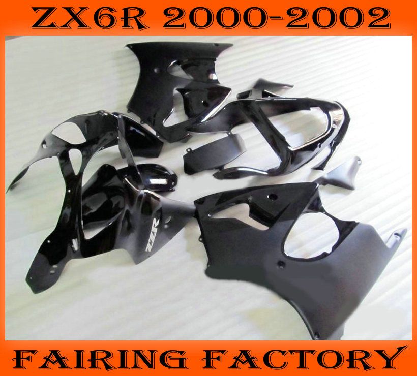 All black Race ABS fairings kit for KAWASAKI ZX6R 00 01 02 Ninja 2000 2001 2002 ZX-6R aftermarket, Same as picture
All black Race ABS fairings kit for KAWASAKI ZX6R 00 01 02 Ninja 2000 2001 2002 ZX-6R aftermarket, Same as picture