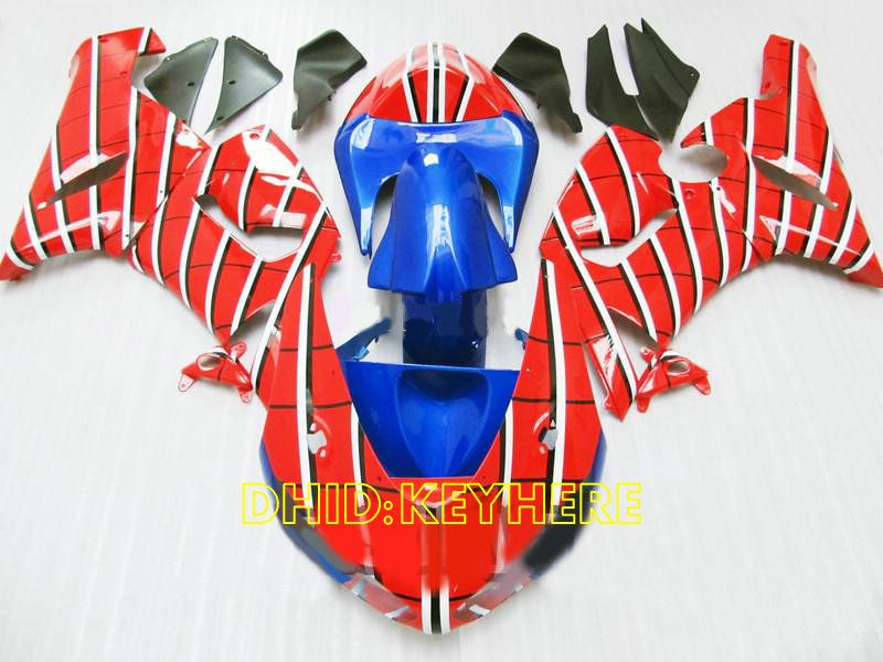 Red Spider-Man moto fairings kit for 2005 2006 KAWASAKI Ninja ZX6R 05 06 ZX 6R aftermarket fairing, Same as picture
Red Spider-Man moto fairings kit for 2005 2006 KAWASAKI Ninja ZX6R 05 06 ZX 6R aftermarket fairing, Same as picture