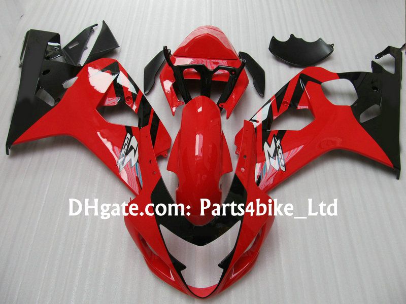 Custom Red/black fairing for 2004 2005 SUZUKI GSXR 600 750 K4 GSXR600/R750 04 05 gsx r750 fairings, Same as picture
Custom Red/black fairing for 2004 2005 SUZUKI GSXR 600 750 K4 GSXR600/R750 04 05 gsx r750 fairings, Same as picture