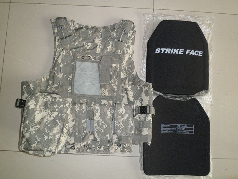 ACU Combat Tactical Bullet proof vest III (Ceramic plates III)