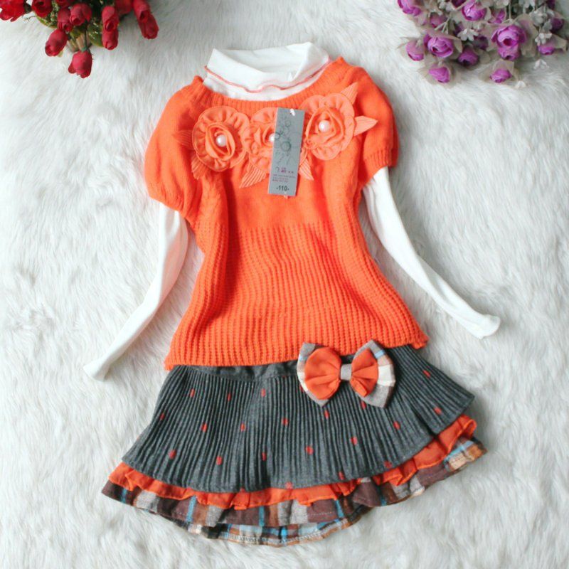 Infant girl fall dress
