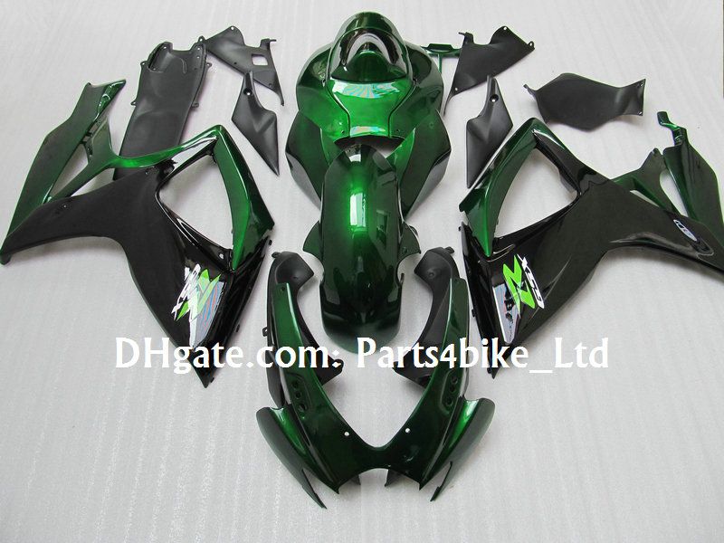 Popular Green black ABS fairing kit for 2006 2007 SUZUKI GSXR 600 750 K6 GSXR600 GSXR750 06 07 gsx r600 body kit fairings kit with 7 gifts, Same as picture
Popular Green black ABS fairing kit for 2006 2007 SUZUKI GSXR 600 750 K6 GSXR600 GSXR750 06 07 gsx r600 body kit fairings kit with 7 gifts, Same as picture