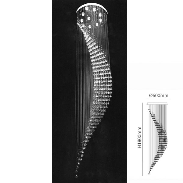 crystal chandelier k9 sitting room crystal lamp Diameter 600mm