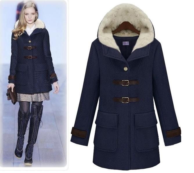 2012 new women's fall and winter clothes warm coat thickening plus