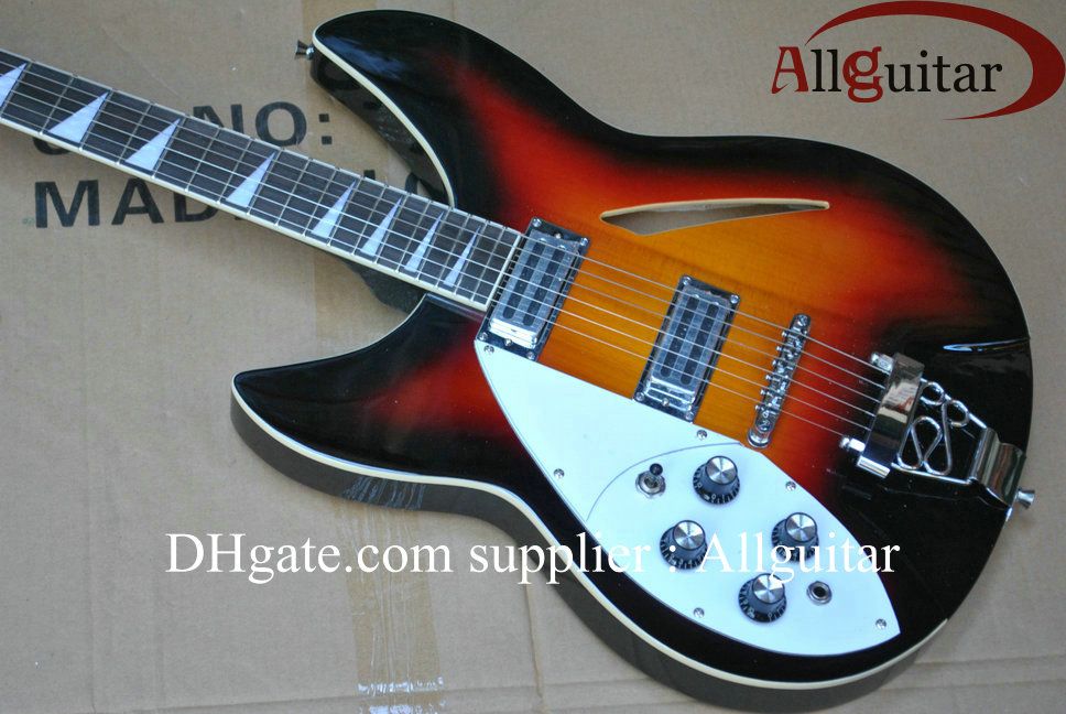 Left Handed Vintage Sunburst Electric Guitar Made In China Guitar Left