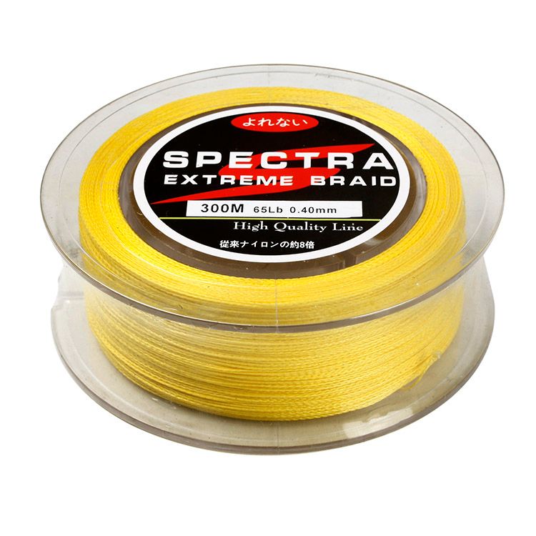 Tresse De Pêche Spiderwire Dura 4 - 0,40mm 150m, Jaune Haute Visibilité, Pour Spinning Et Carpe