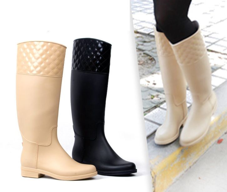 Fashion COACH Bow Rain Boots - COACH Bow Rain Boots For Women