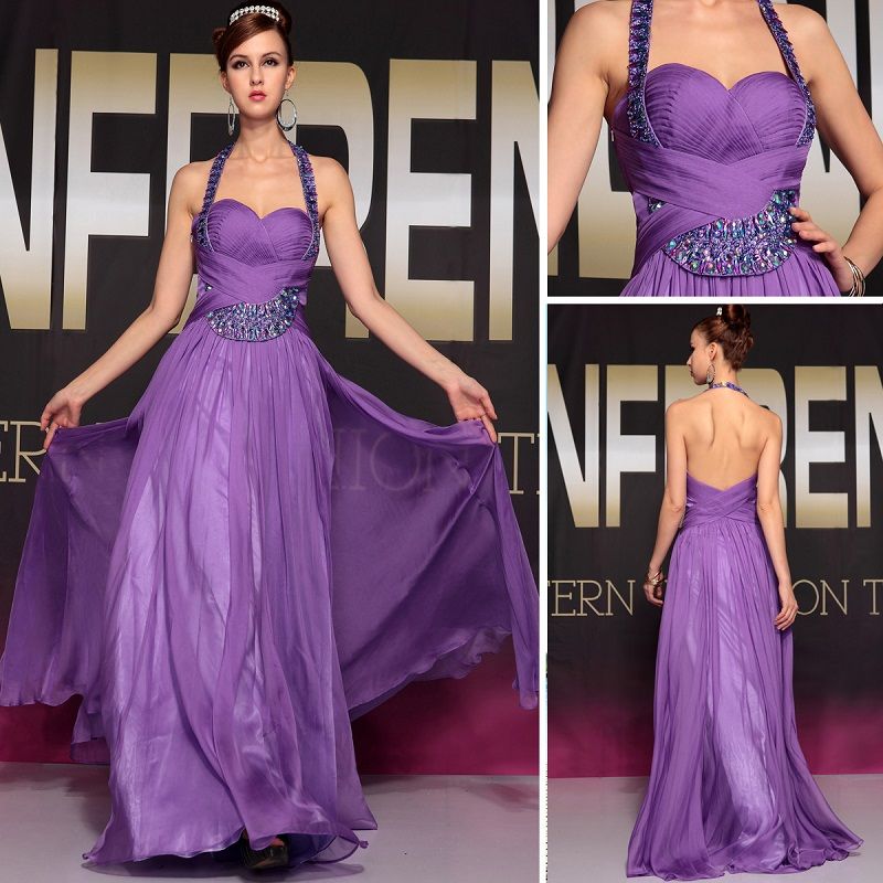 Purple wedding dresses 2013