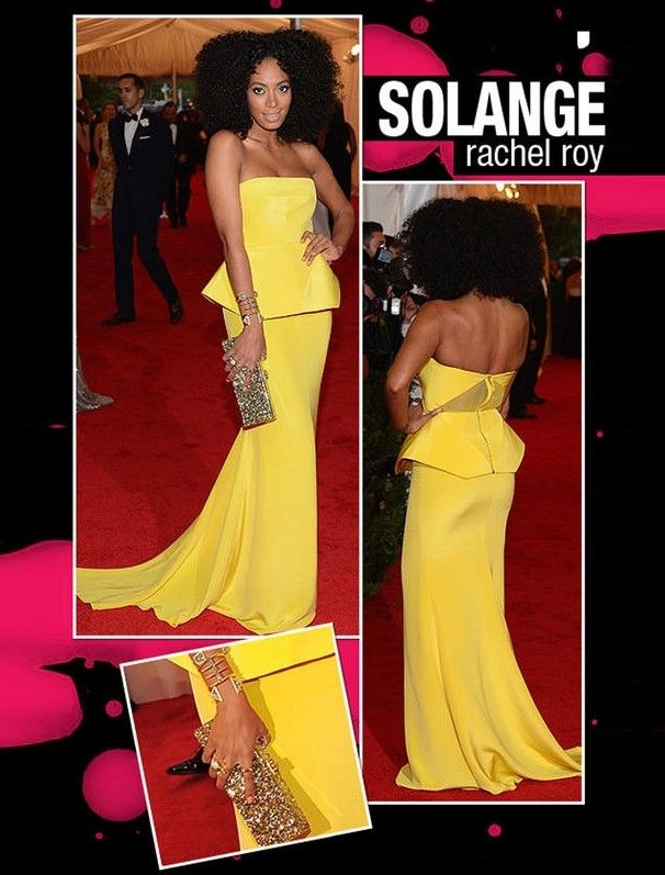 ... Yellow Mermaid Trumpet Occasion Celebrity Dresses Hot Red Carpet
