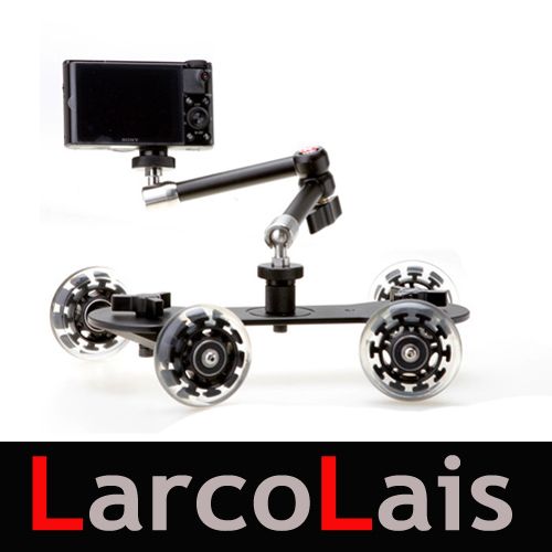 2017 New Kamerar Dolly Kit Skater Wheel Camera Truck Stabilizer For