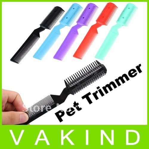 2017 Pet Cat Hair Trimmer Grooming Comb 2 Razor Cutting From Sara2013