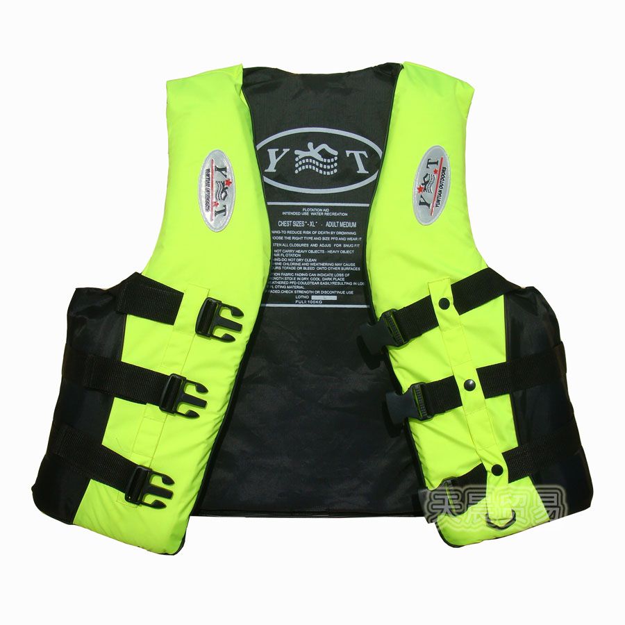 Online Cheap Adult Professional Life Vest Snorkeling Fishing Beach