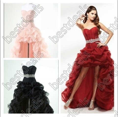 Dark Red Lace Prom Dresses