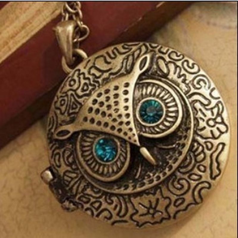 New arrival vintage owl circle with box pendant necklace sweater chain can open women 12pcs/lot
New arrival vintage owl circle with box pendant necklace sweater chain can open women 12pcs/lot