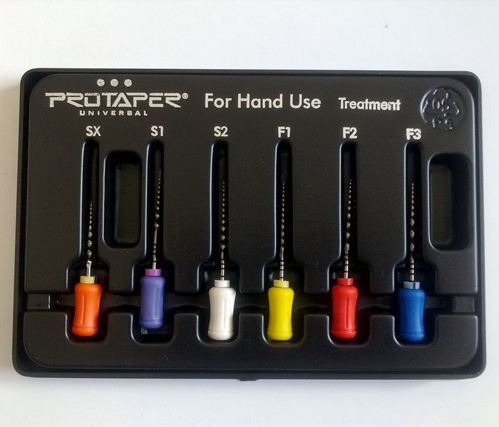5 Boxes Dentsply Maillefer Protaper Endodontic Sx F3 25mm Hand Use