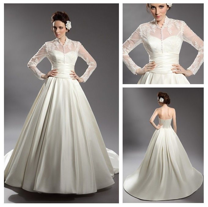 wedding dress with jacket