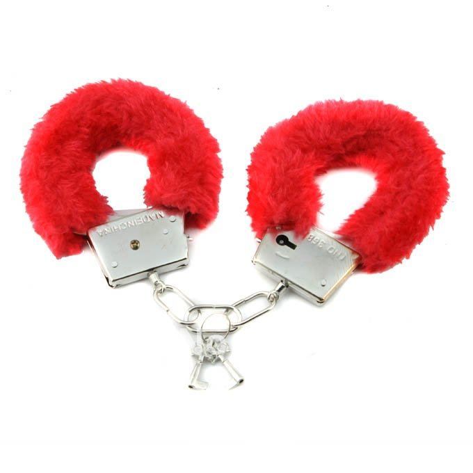 2017 Soft Wrapped Fluffy Romantic Love Cuff Handcuffs Naughty Gadget
