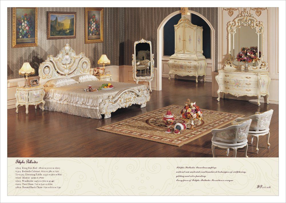 2017 Classic Furniture,European Style Bedroom Furnitures, Luxury Hand