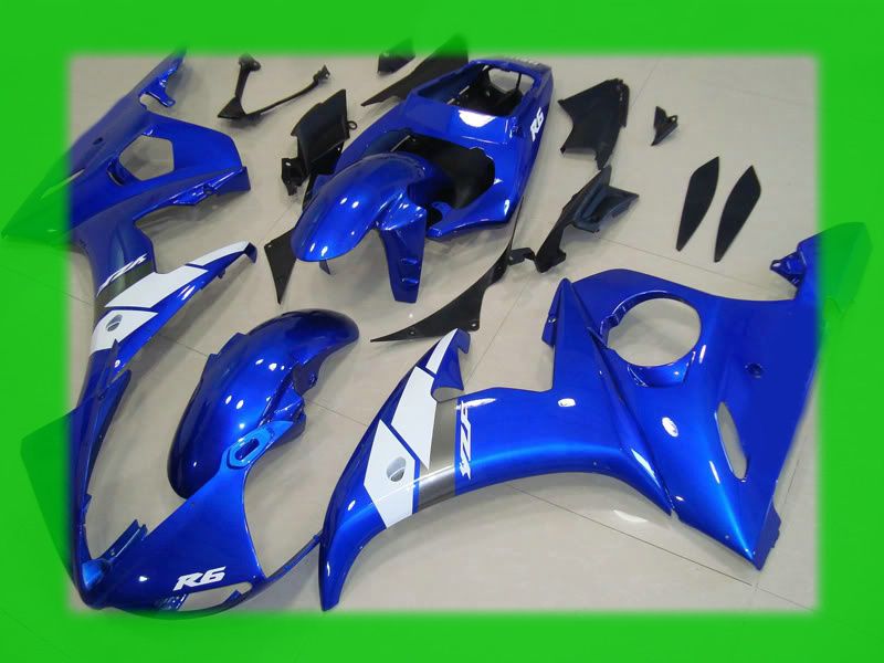 Blue white custom for YAMAHA 2003 2004 YZF-R6 YZFR6 03 04 YZF R6 YZF600 bodywork fairings, Multi-color
Blue white custom for YAMAHA 2003 2004 YZF-R6 YZFR6 03 04 YZF R6 YZF600 bodywork fairings, Multi-color