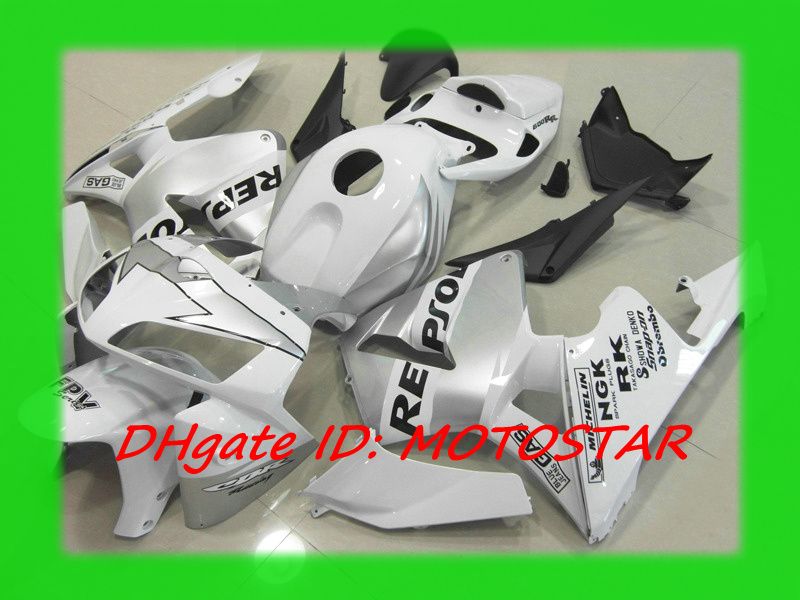Silver white REPSOL Injection fairing kit for Honda 2005 2006 CBR600RR F5 CBR 600RR 05 06 CBR600, Multi-color
Silver white REPSOL Injection fairing kit for Honda 2005 2006 CBR600RR F5 CBR 600RR 05 06 CBR600, Multi-color