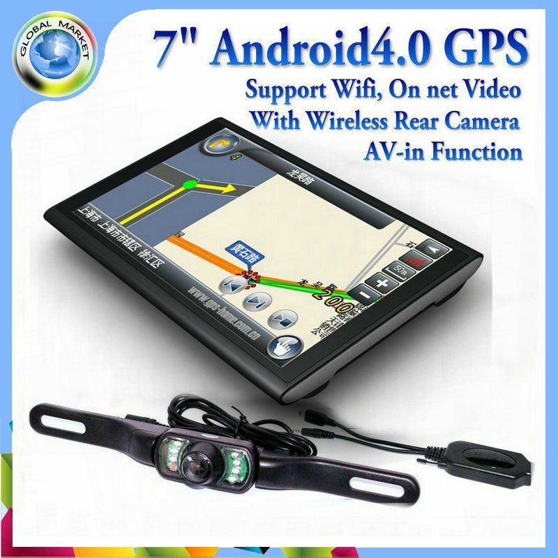 Wholesale 7 Inch Gps Navigation System+ Wireless Car Rear View Camera