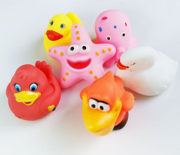 2017 1 Including Baby Bath Toy Rubber Animals Float Fish Sea Kit From Mybigworld, 5.11