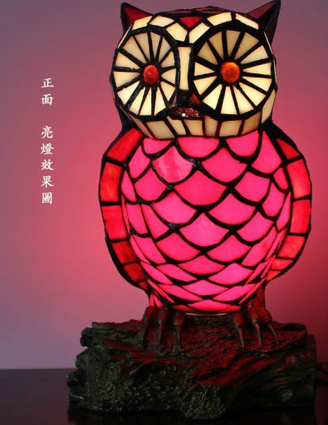 Tiffany Night Lamps With Owl Style Table lamp.YSL-TD0102,Free Shipping Tiffany Night Lamps With Owl Style Table lamp.YSL-TD0102,Free Shipping
