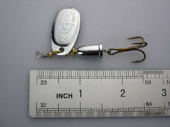 Whole Fishing lures Spooner Spinner Crankbaits Hooks 56g01