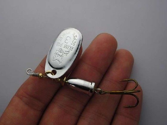 Whole Fishing lures Spooner Spinner Crankbaits Hooks 56g01