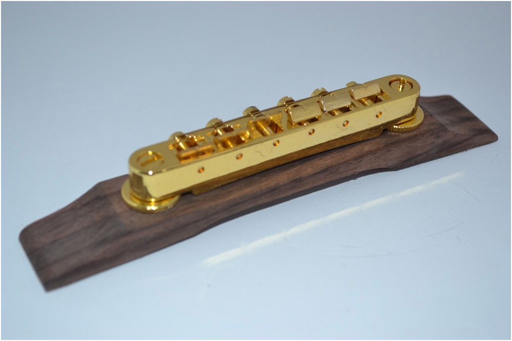 2017 Rosewood Compensated Mandolin Bridge Adjustable Guitar Parts From