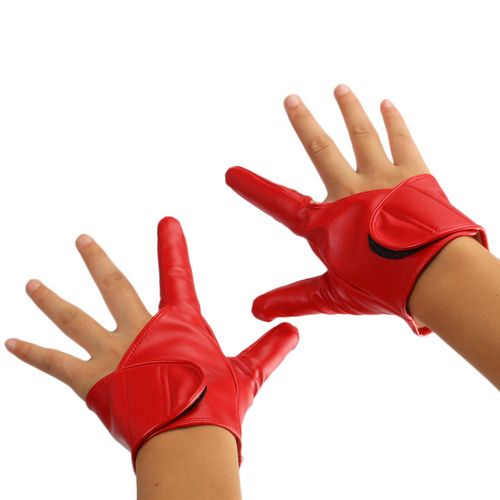 2017 Two Fingers Gloves Pole Dancing Gloves Red Fashion 24000414 From
