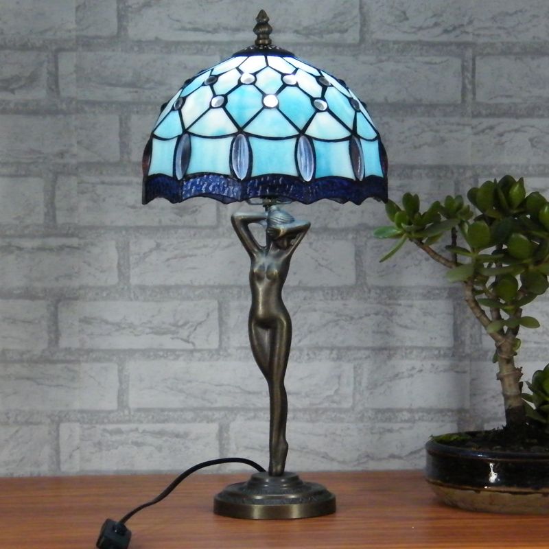 blue lamp