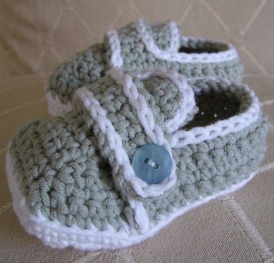 Free Crochet Baby Boy Shoes Patterns