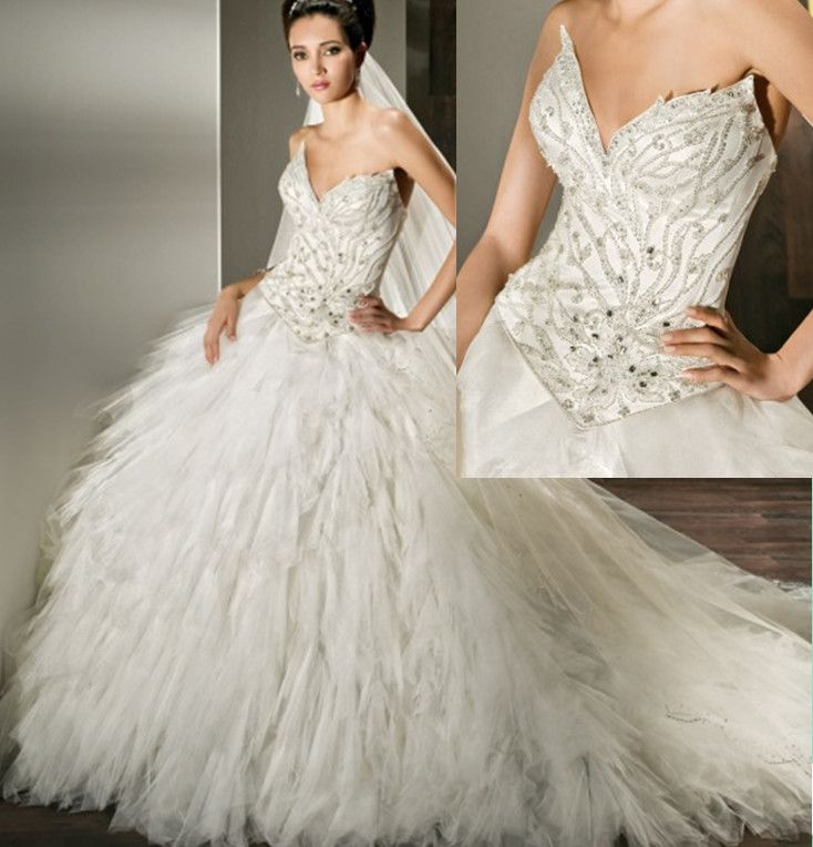 tulle ball gown wedding skirt