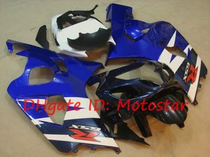 2004 2005 için OEM Mavi Beyaz Kit Suzuki GSXR600 GSXR750 K4 S64F 04 05 GSXR 600 GSX-R 750 Kaplama