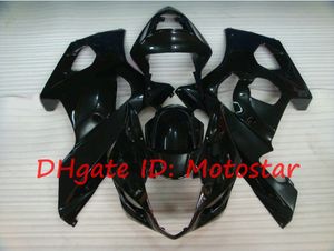 Gloss Black Fairings Kit 2003 2004 Suzuki GSX-R1000 03 04 GSXR 1000 K3 GSXR1000 GSX R1000 S1 Fairings Kitleri 35