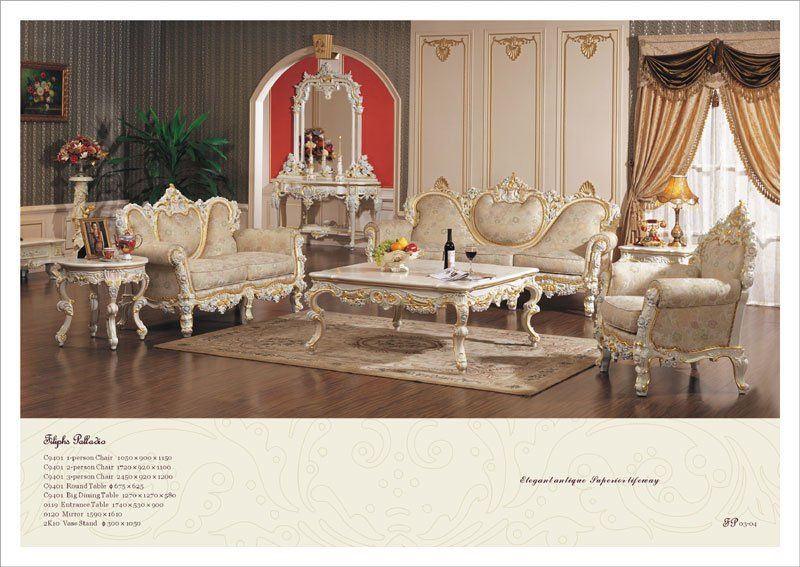 2016 Italian Living Room Furniture Hand Carved Living Room Furniture