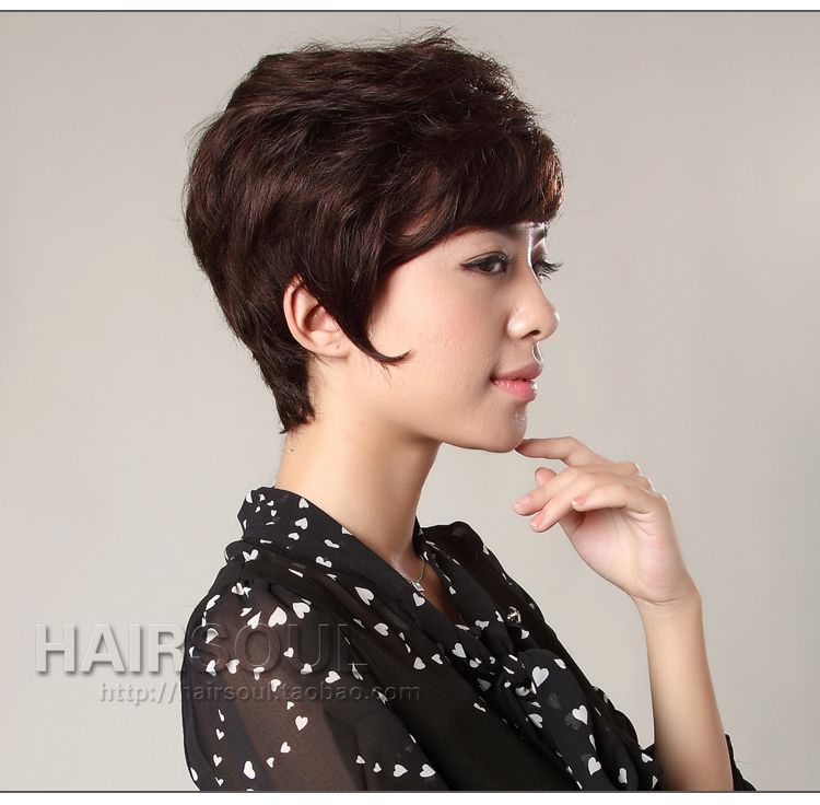 Fashion rogess hairproduct Lady 's hair fluffy short curly hair wigs free shipping