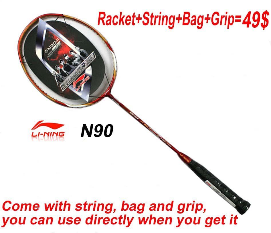 2017 2012 Olympic Games Lindan Badminton Racket Lining N90 Red