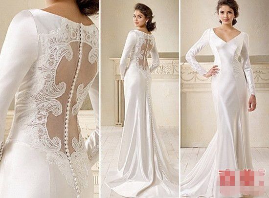 Wedding dresses on