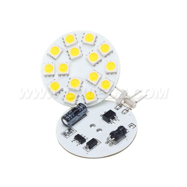 

Free Shipment !LED G4 Spot Bulb 15leds SMD 5050 3W AC/DC10-30V Dimmable White 330LM Ships Auto